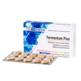 VIOGENESIS FERMENTUM PLUS (ΒΑΚΤΗΡΙΑ ΓΑΛΑΚΤΙΚΟΥ ΟΞΕΟΣ) 30 caps VIOGENESIS